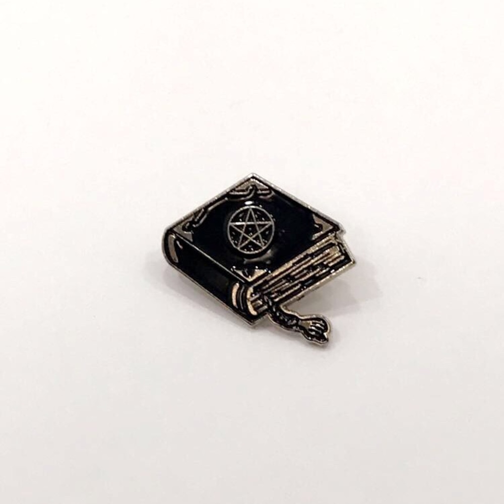Hex book pin